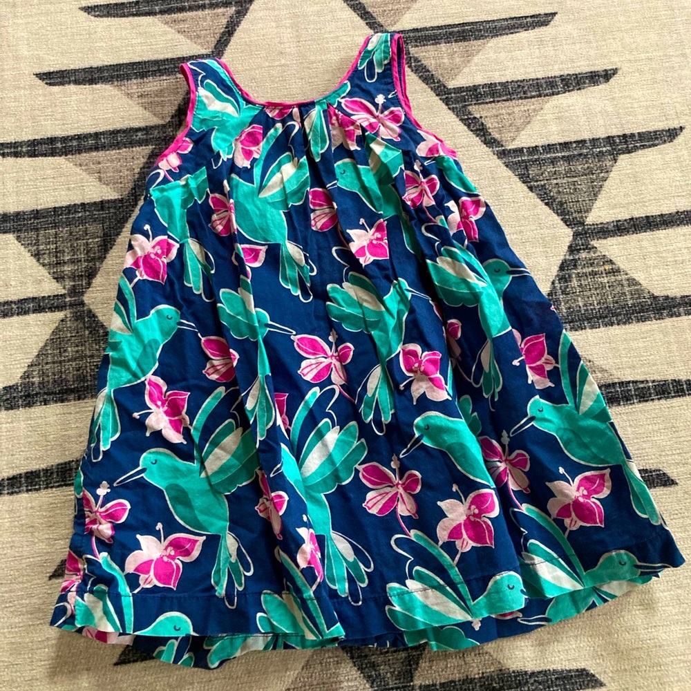 babyGAP Hummingbird Dress, 2 years / Colorful Bird Print Dress